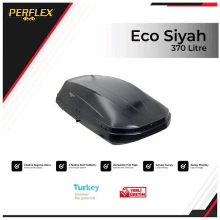 PORT BAGAJ 370 LT ECO SİYAH