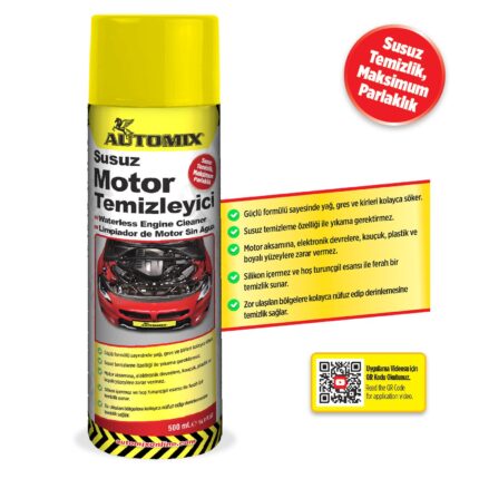 AUTOMİX SUSUZ MOTOR TEMİZLEYİCİ 500 ML